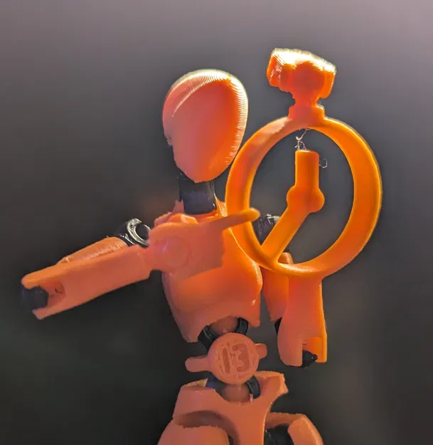 Mô hình phụ kiện đồng hồ Oversised Watch Carbon 13 (Type - F) in 3D - Image 1