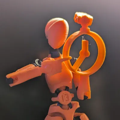 Mô hình phụ kiện đồng hồ Oversised Watch Carbon 13 (Type - F) in 3D