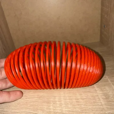 Trứng Phục Sinh Slinky Vui Nhộn - Mô hình đồ chơi in 3D dễ dàng