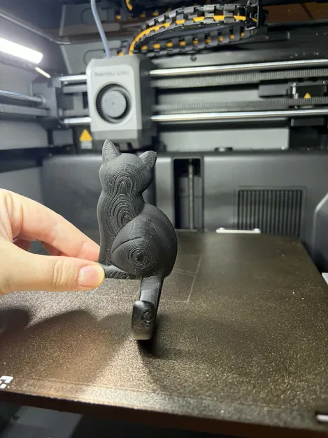 Móc Treo Tường Hình Mèo Tối Giản | Giá Treo In 3D Hiện Đại - Image 2