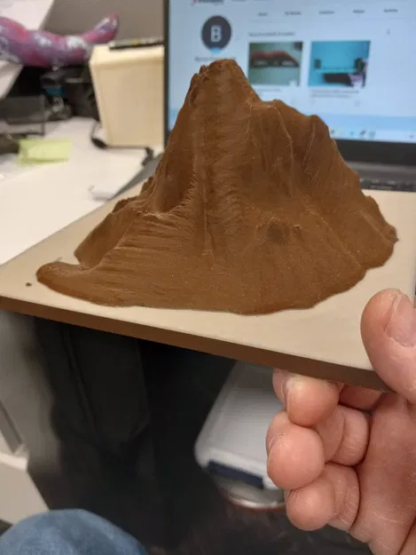 Mô hình núi lửa dùng cho thí nghiệm khoa học - Image 1