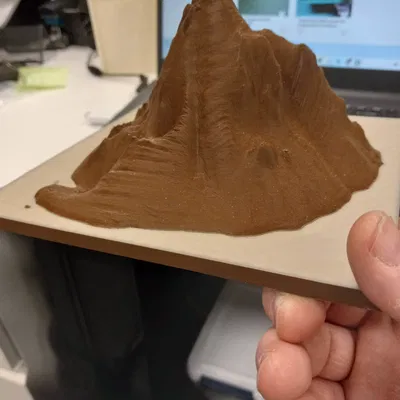 Mô hình núi lửa dùng cho thí nghiệm khoa học