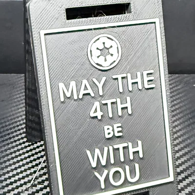 Biển báo mini để bàn Star Wars phiên bản Imperial cực chất