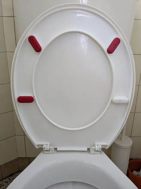 Miếng đệm cao su cho nắp bồn cầu (Toilet seat buffer) - Image 1