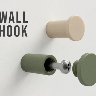 Móc Treo Tường (Wall Hook) - Thiết kế thông minh, thẩm mỹ và chắc chắn