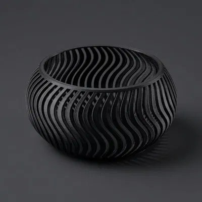 Bát trang trí phong cách Scandi-Industrial