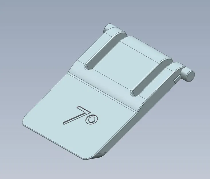 Chân chống thay thế cho bàn phím Logitech K345 (File in 3D) - Image 1