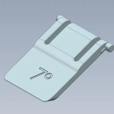 Chân chống thay thế cho bàn phím Logitech K345 (File in 3D)