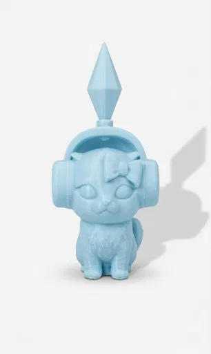 Mô hình chú mèo Sims in 3D đáng yêu trang trí bàn làm việc cực chất - Image 1