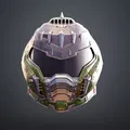 Mô hình 3D Mũ Doom Slayer Dark Ages (DOOM: The Dark Ages) - Thumbnail 5