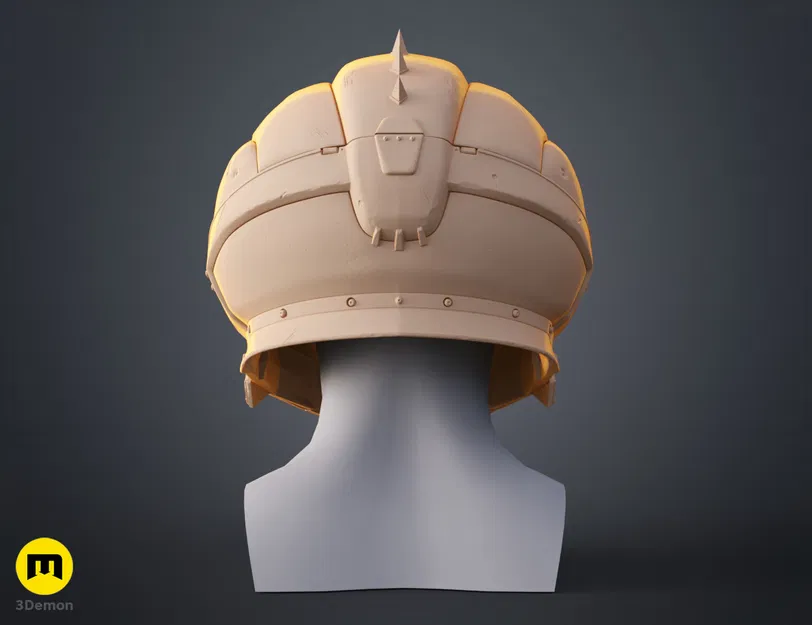 Mô hình 3D Mũ Doom Slayer Dark Ages (DOOM: The Dark Ages) - Image 11
