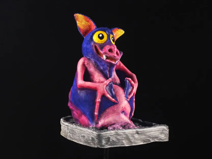 Dơi Mập trên Bia Mộ (Mô hình Dơi Ma cà rồng đáng yêu) - Image 3