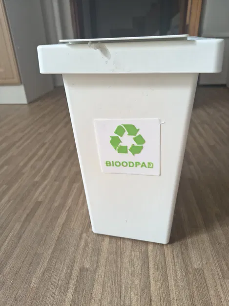 Biển báo dán thùng rác hữu cơ (Bio odpad) in 3D hữu ích - Image 1