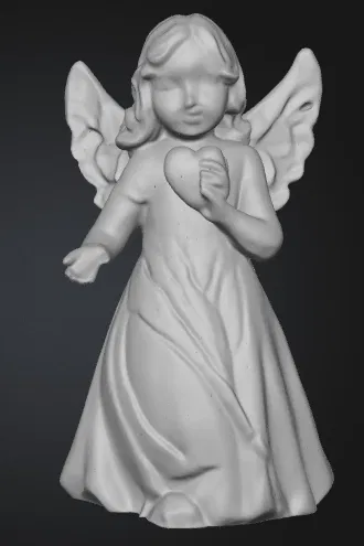 Mô hình thiên thần ôm trái tim (Angelo con cuore) in 3D trang trí - Image 1