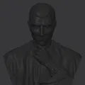 Mô hình tượng bán thân Niccolò Machiavelli in 3D nghệ thuật - Thumbnail 3