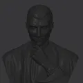 Mô hình tượng bán thân Niccolò Machiavelli in 3D nghệ thuật - Thumbnail 5