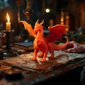Mô hình Rồng Hình học (Geometric Dragon Figurine) - Thumbnail 1