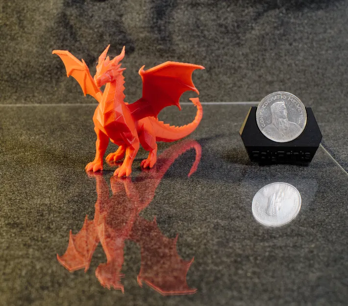 Mô hình Rồng Hình học (Geometric Dragon Figurine) - Image 2