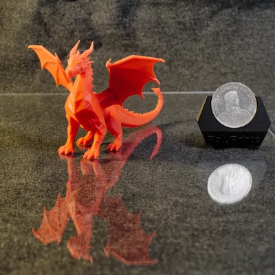 Mô hình Rồng Hình học (Geometric Dragon Figurine)