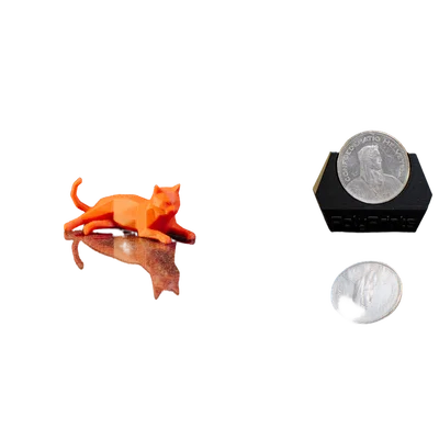 Mô hình Mèo nằm Low-Poly
