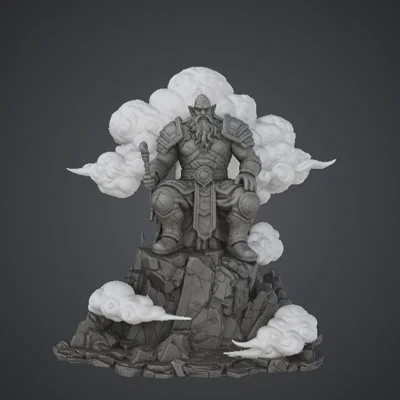 Sky King Throne – Vị Vua Chiến Binh Huyền Thoại trên Đỉnh Núi