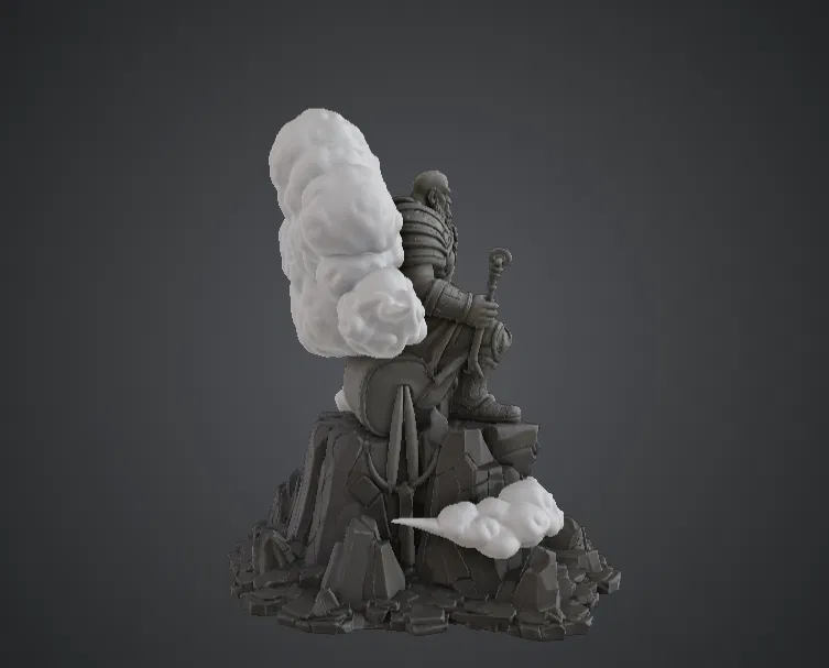 Sky King Throne – Vị Vua Chiến Binh Huyền Thoại trên Đỉnh Núi - Image 2