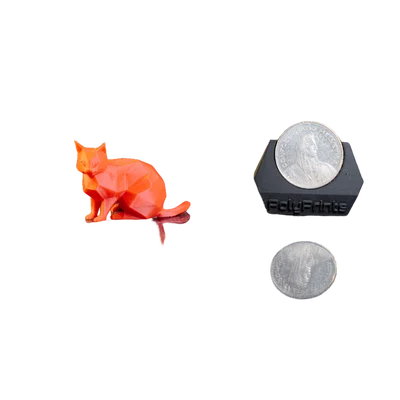 Mô hình chú mèo Low Poly (Sitting Cat) in 3D trang trí độc đáo