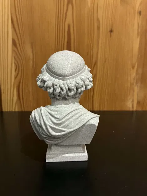 Mô hình in 3D Tượng bán thân Homer – Homère – Ὅμηρος – Hómēros - Image 4