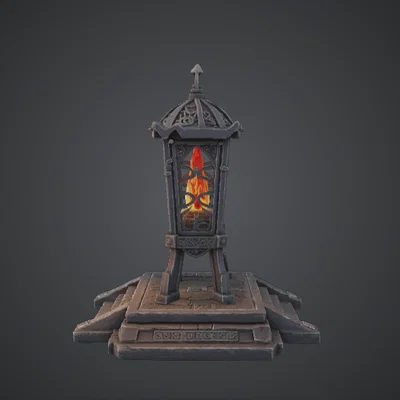 Đền Thờ Ngọn Lửa Vĩnh Cửu – Mô Hình Đài Tưởng Niệm Lửa Fantasy