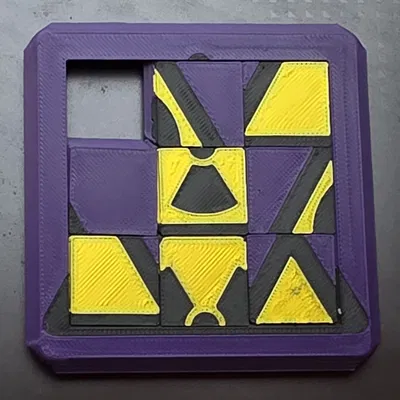 Trò chơi xếp hình ký hiệu phóng xạ 3D (Radioactive Puzzle)