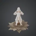 Tượng Samurai Origami - Tuyệt tác chiến binh giấy - Thumbnail 3