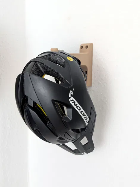 Giá treo nón bảo hiểm xe đạp gắn tường - Image 1