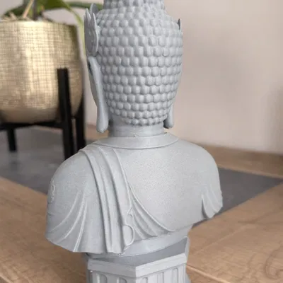 Bust bouddha v.6 - Tượng Phật in 3D tinh xảo
