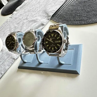 Giá đỡ đồng hồ 3 ngăn in 3D đơn giản và tinh tế