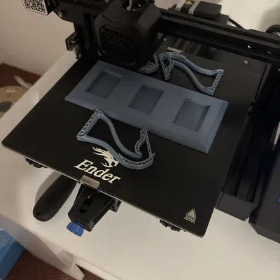 Giá đỡ đồng hồ 3 ngăn in 3D đơn giản và tinh tế