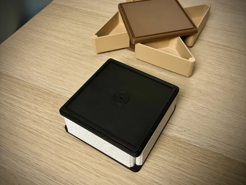 Hộp lưu trữ xoay | Khay đựng đồ chồng tầng thông minh - Image 4