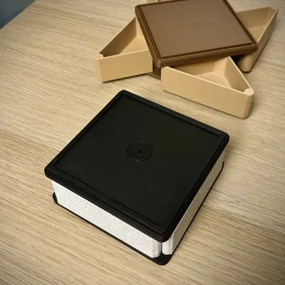 Hộp lưu trữ xoay | Khay đựng đồ chồng tầng thông minh