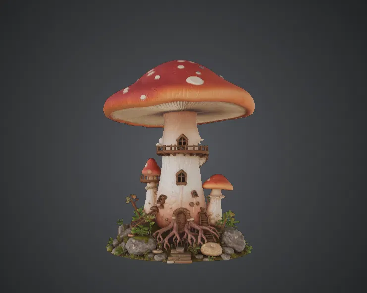 Nhà Nấm Thần Tiên – Ngôi Nhà Nấm Cổ Tích - Image 1