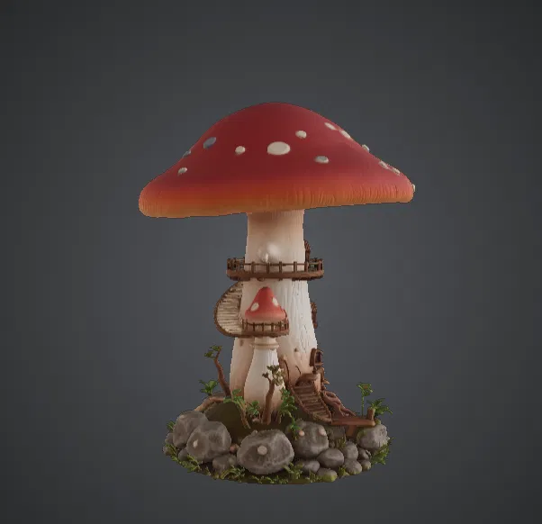 Nhà Nấm Thần Tiên – Ngôi Nhà Nấm Cổ Tích - Image 2