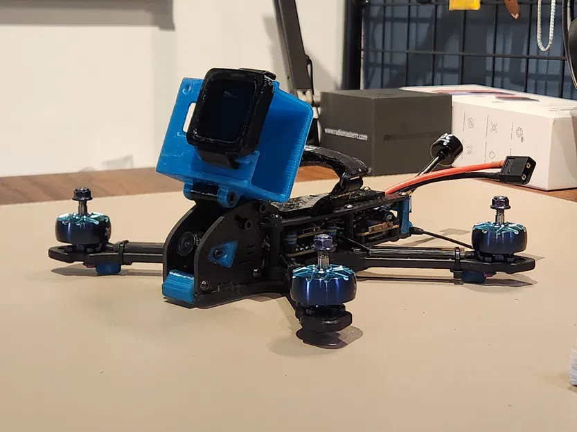 Bộ file in 3D phụ kiện cho khung Armada Freestyle (Action Cam Mount) - Image 1