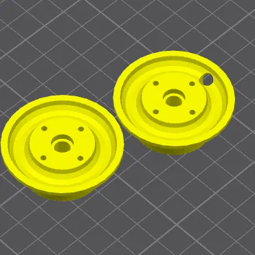 Bánh xe hợp kim cho xe đạp chòi chân hoặc xe đẩy tay trẻ em