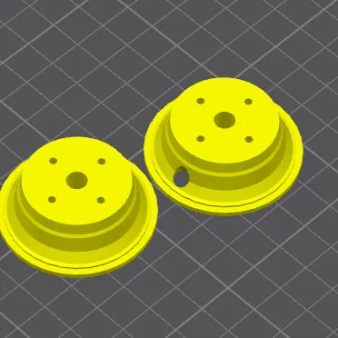 Bánh xe hợp kim cho xe đạp chòi chân hoặc xe đẩy tay trẻ em