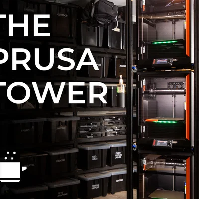Prusa Tower - Giá đỡ xếp chồng cho 3 máy in