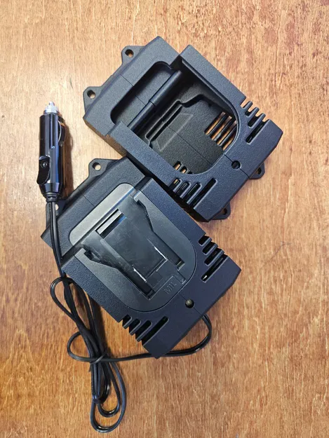 Bộ chuyển đổi ngàm treo tường cho sạc xe hơi Milwaukee M18 12V - Image 1