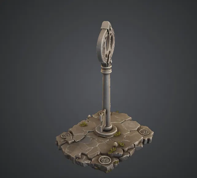 Tượng Đài Cổ Vật Chìa Khóa – Di Vật Chìa Khóa Xương Khổng Lồ Huyền Bí - Image 2