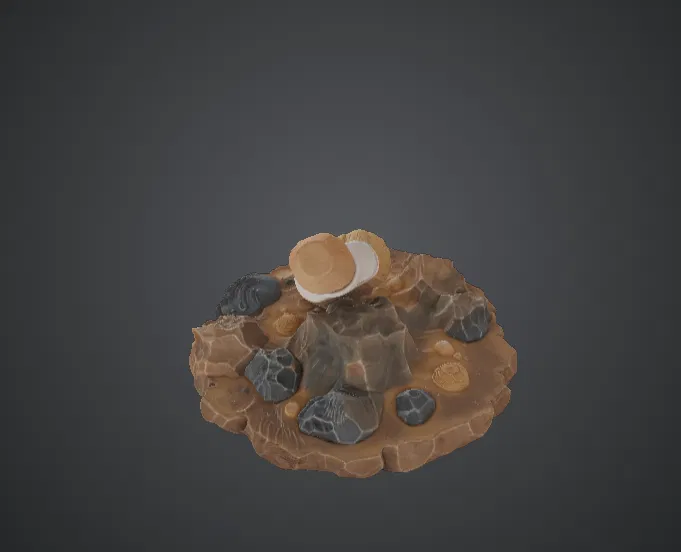 Cọ Khảo Cổ – Mô Hình Hiện Trường Khai Quật Hóa Thạch - Image 2