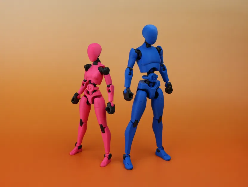 Mô hình Carbon 13 Printable Jointed Figure - Type M - Bản Beta - Image 3