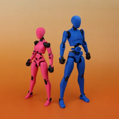 Mô hình Carbon 13 Printable Jointed Figure - Type M - Bản Beta