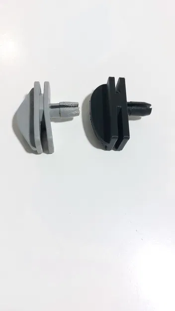 Kẹp nhựa thay thế cố định khay chuồng thú cưng - In 3D nhanh chóng - Image 1