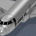 Mô hình máy bay Airbus A320 CEO (Current Engine Option) in 3D - Thumbnail 1